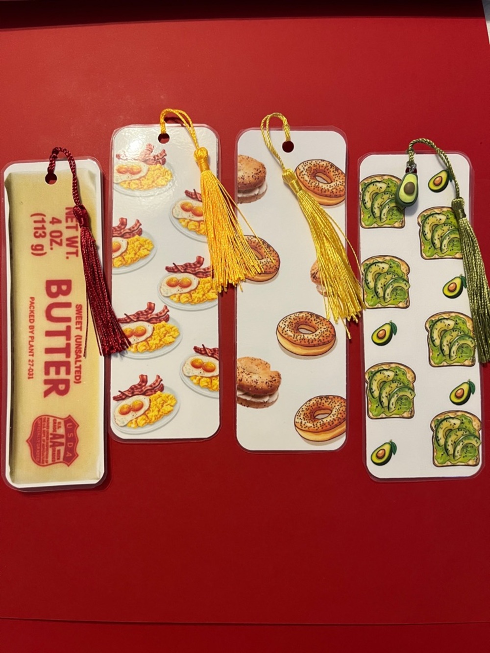 Set of 4 Bookmarks. $12. $4.99 s/h